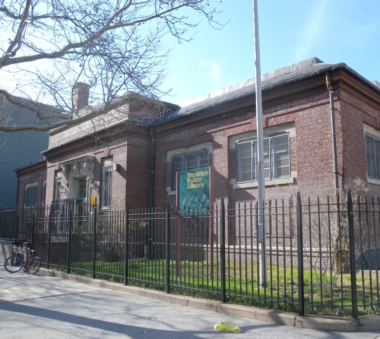 The Leonard branch of the Brooklyn Public Library at Leonard and Devoe Streets, Brooklyn