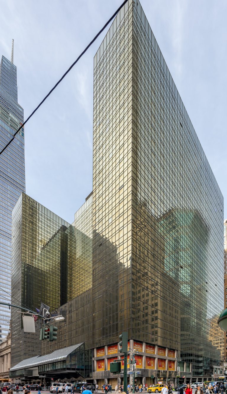 The Hyatt Grand Central New York building at 175 Park Avenue in Manhattan