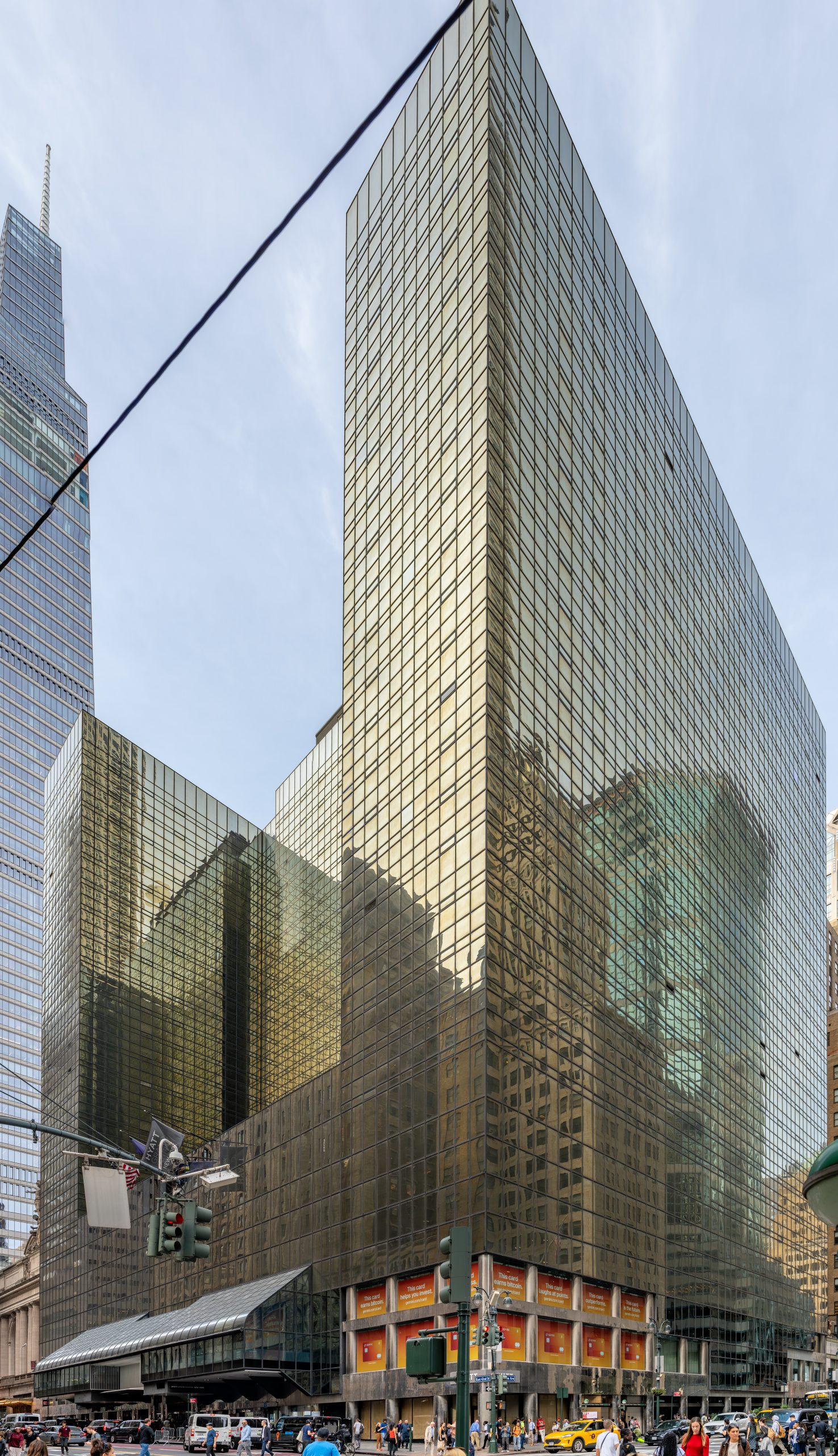 The Hyatt Grand Central New York building at 175 Park Avenue in Manhattan