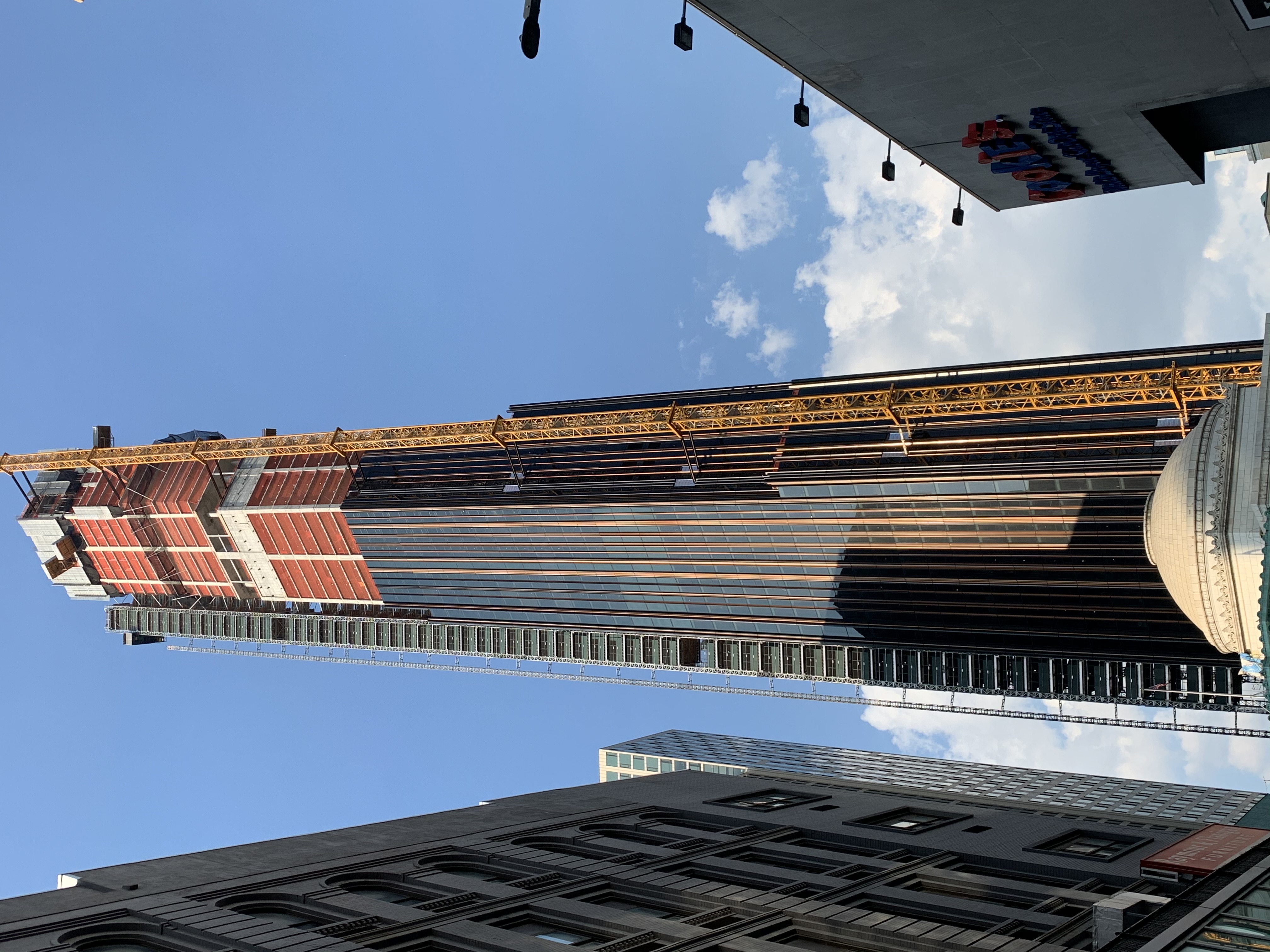 9 DeKalb Avenue, now The Brooklyn Tower, under construction in 2021
