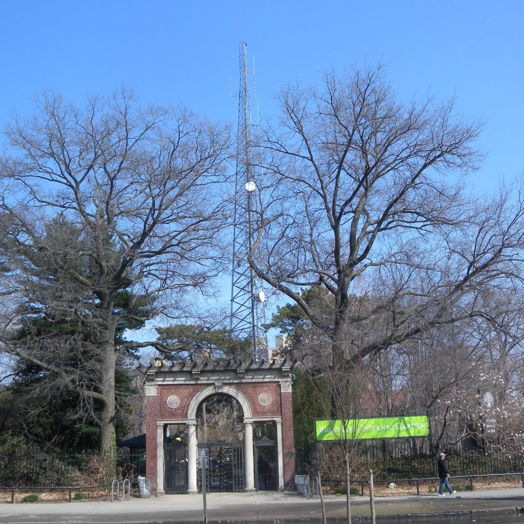 Brooklyn Botanic Garden Flatbush Avenue gate