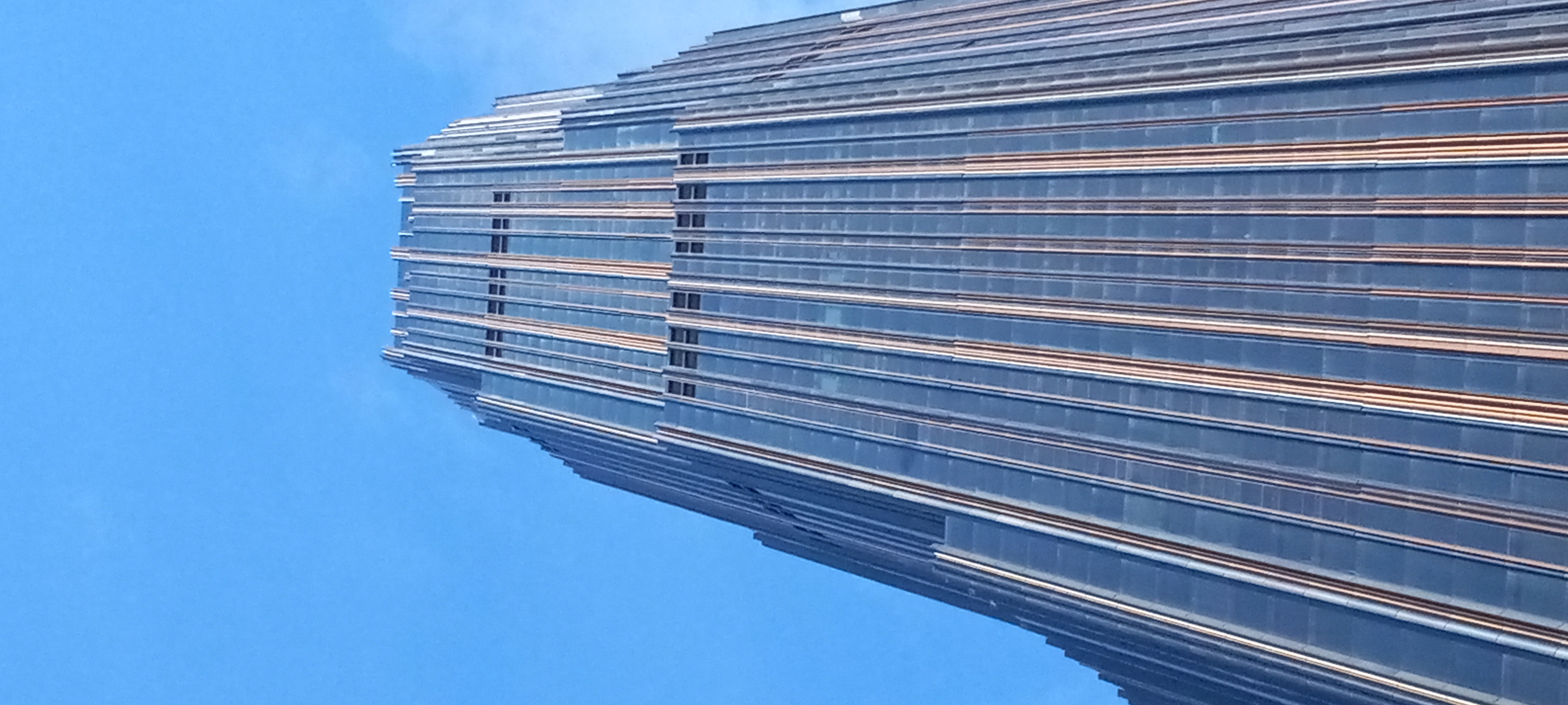 The Brooklyn Tower facade, January 2025