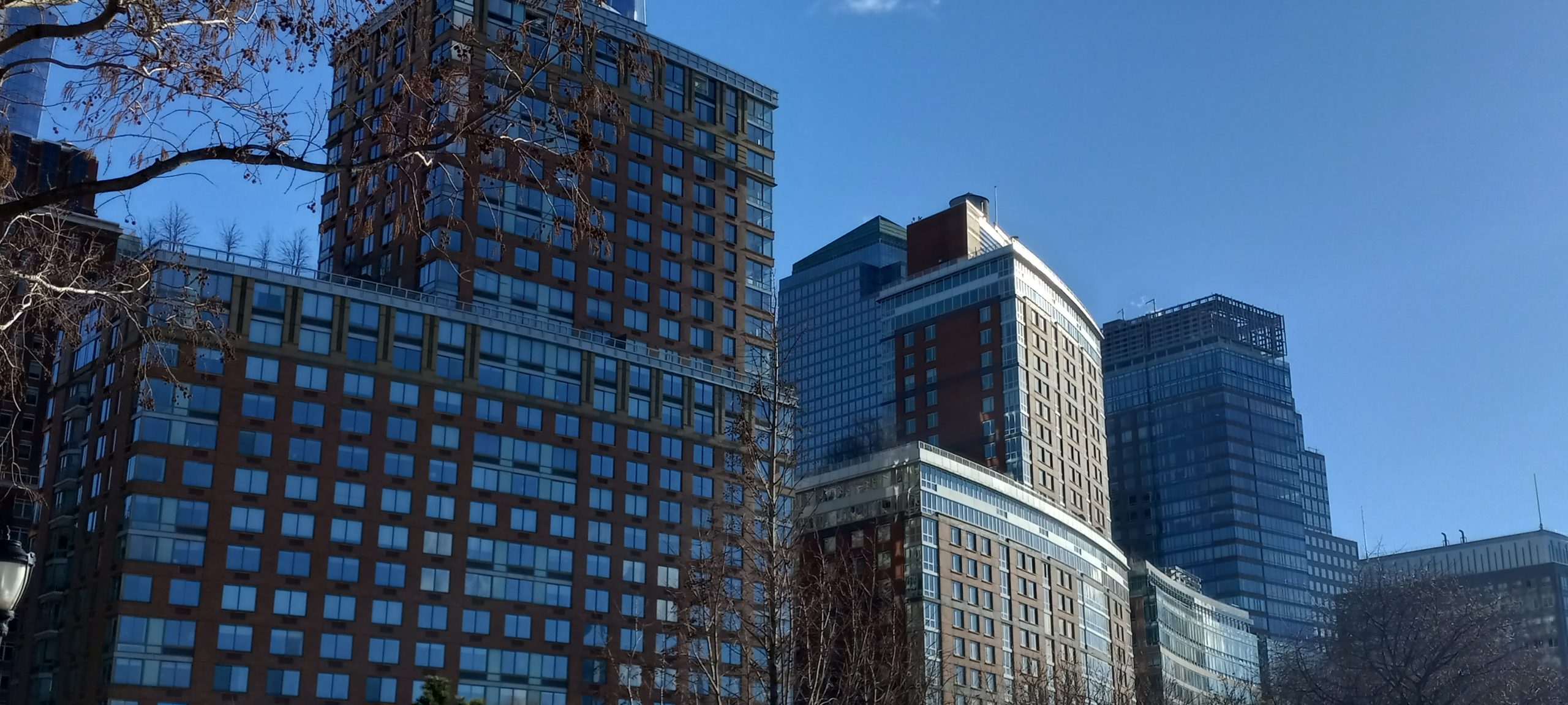 Residential and office towers in Battery Park City